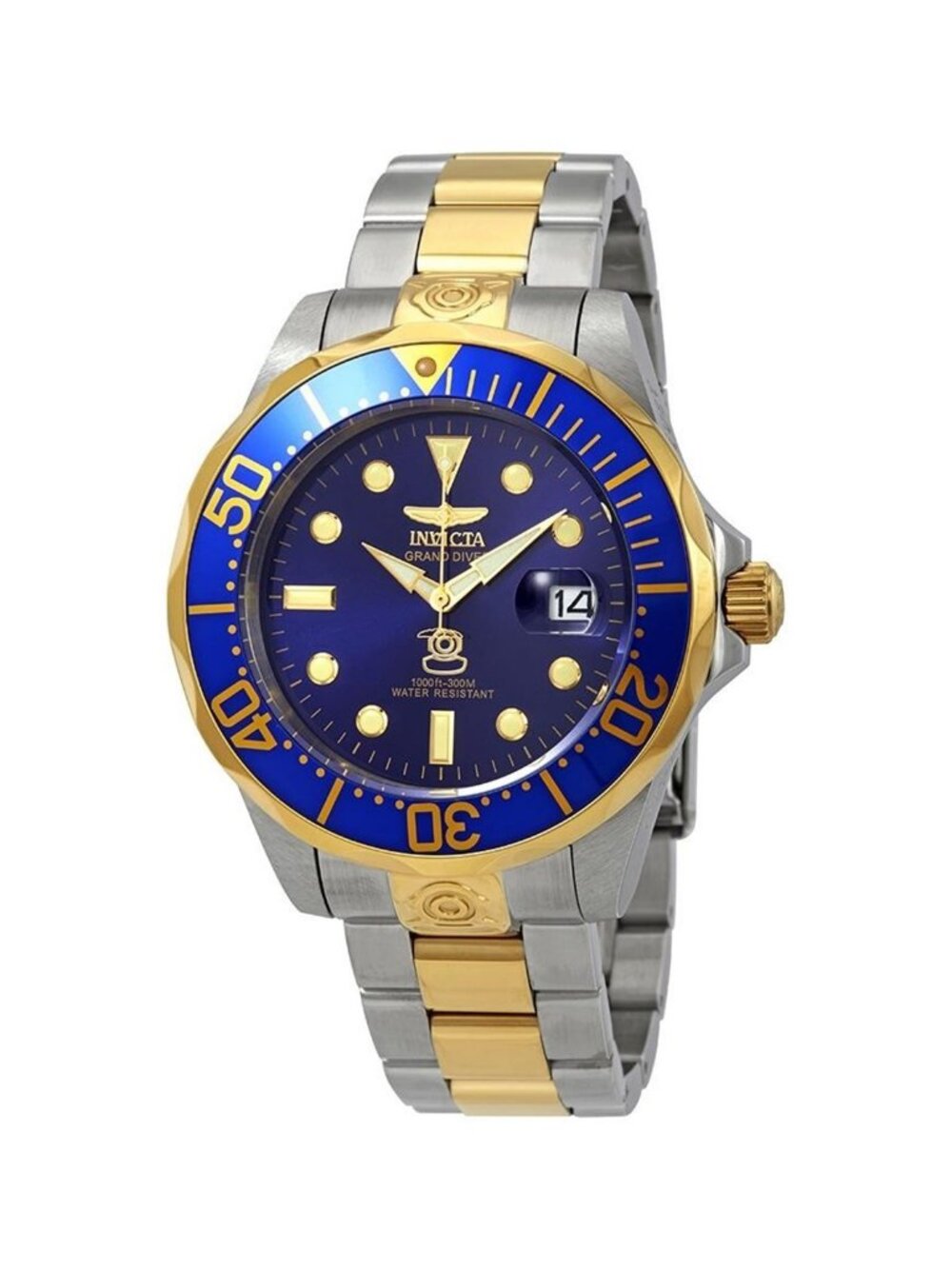 NWT Invicta Pro Diver Grand Diver Automatic Blue Dial Men's Watch